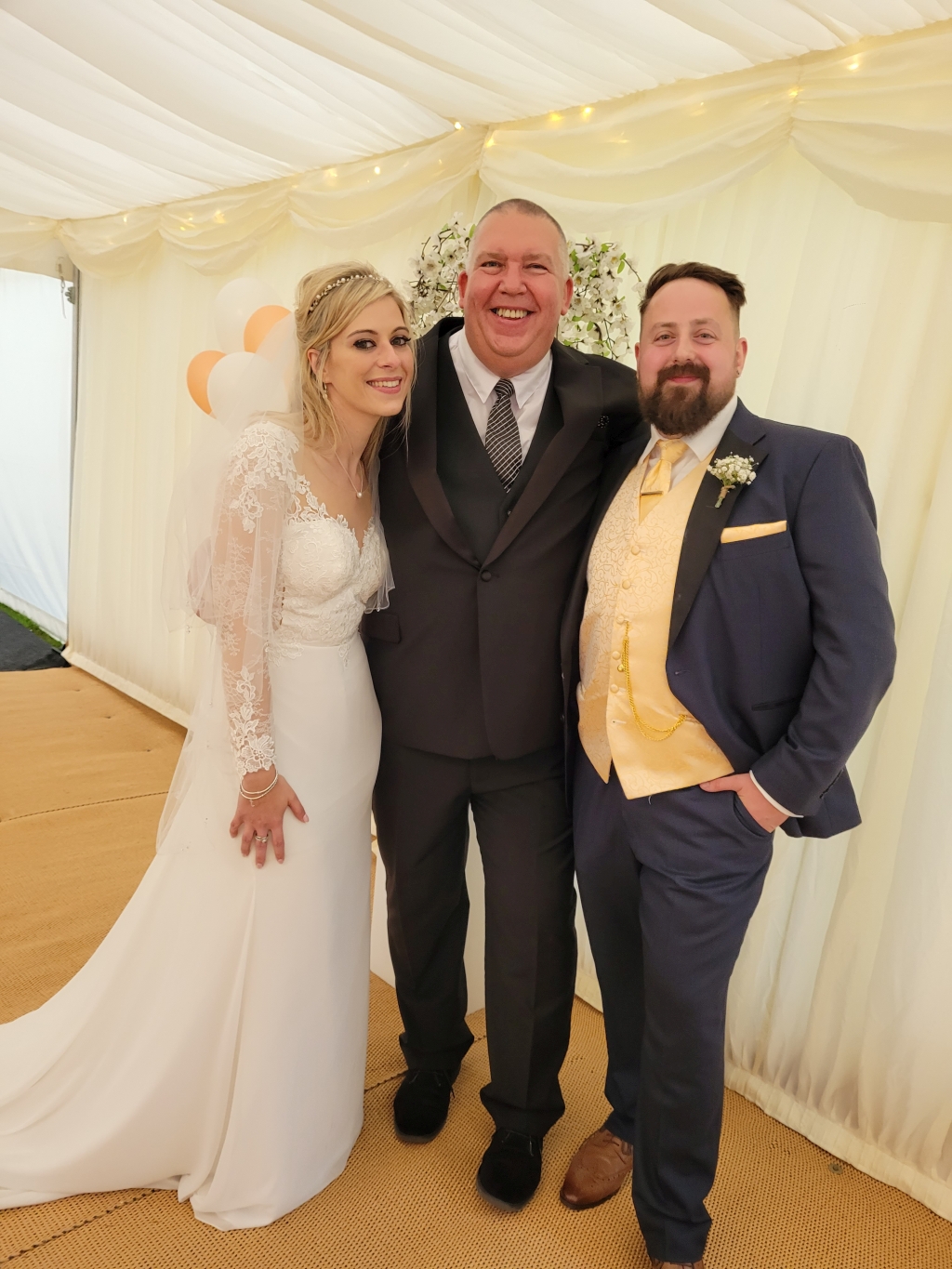 DJ Mike Hackett Wedding at Walton Castle